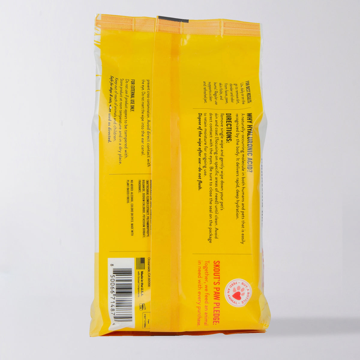 NEW HydroClear™ Grooming Wipes Honeysuckle