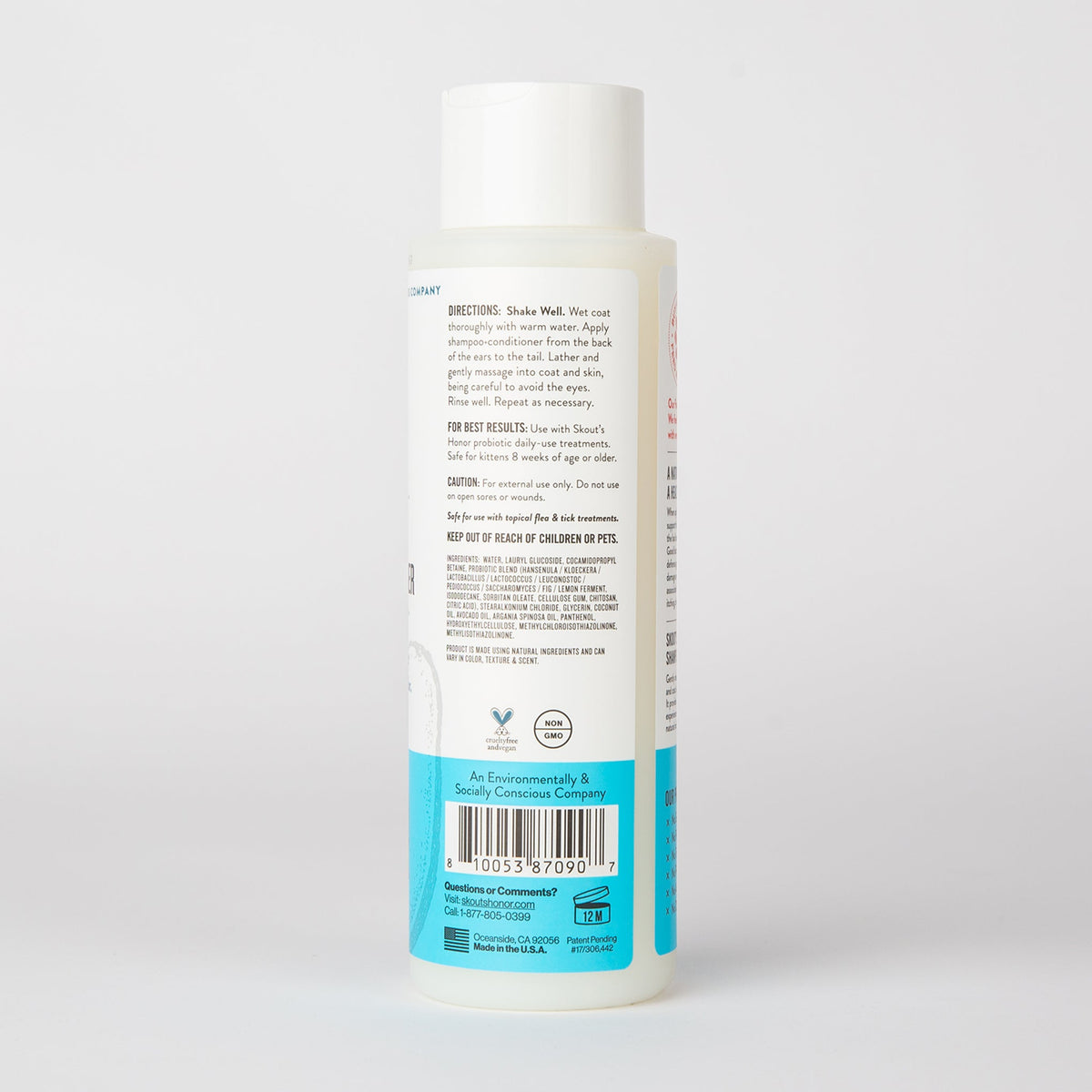 Cat Probiotic Shampoo + Conditioner Fragrance Free