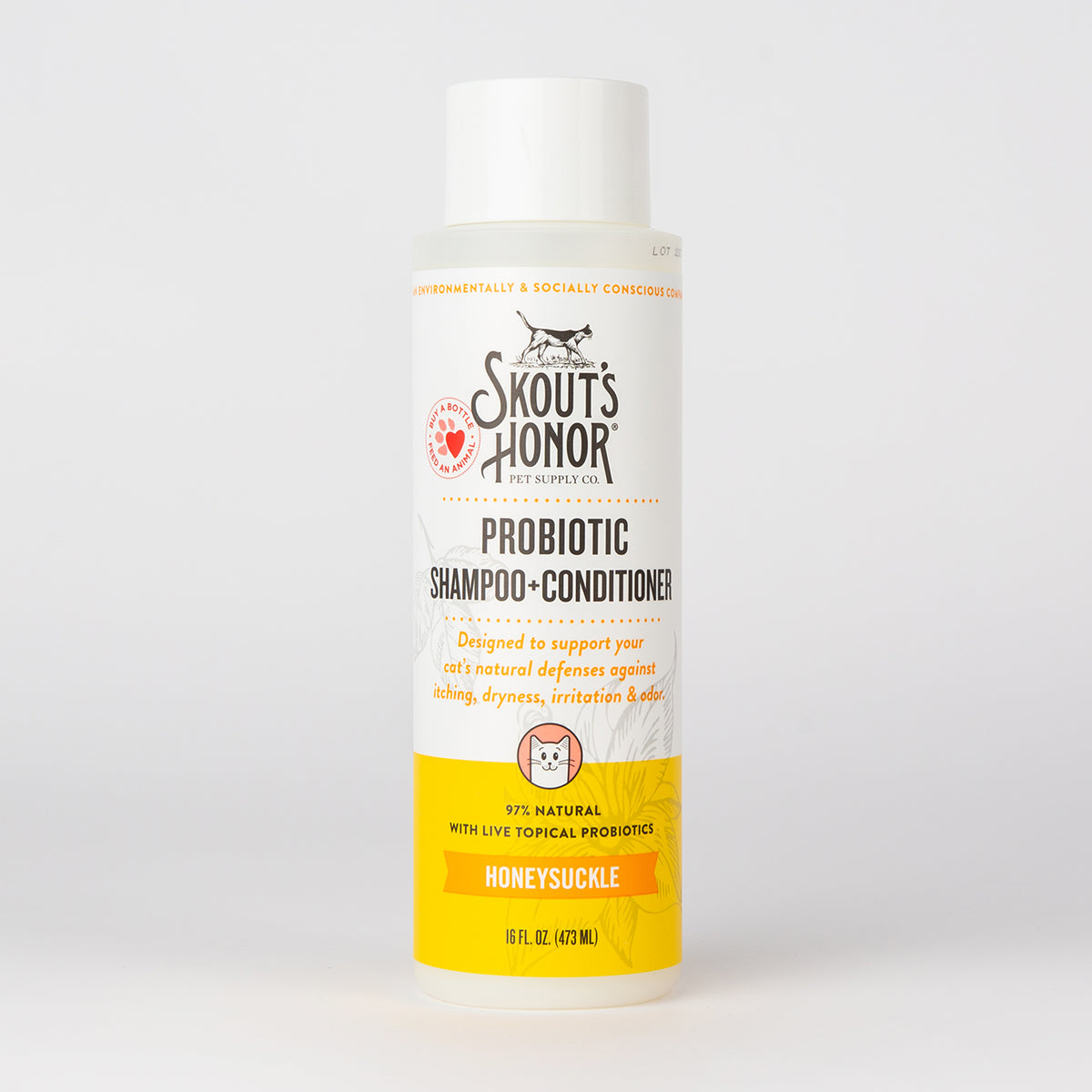 Cat Probiotic Grooming Bundle - Honeysuckle