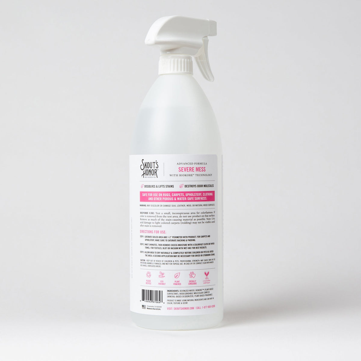 Cat Severe Mess Stain & Odor Advanced Formula