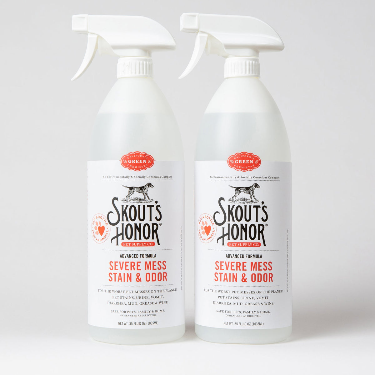 Severe Mess Stain & Odor Advanced Formula