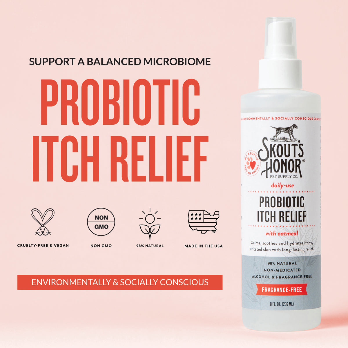 Probiotic Itch Relief Spray
